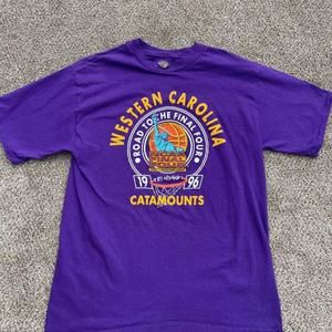 Western Carolina Catamounts 1996 N_C_A_A Road To The Final Four T Shirt